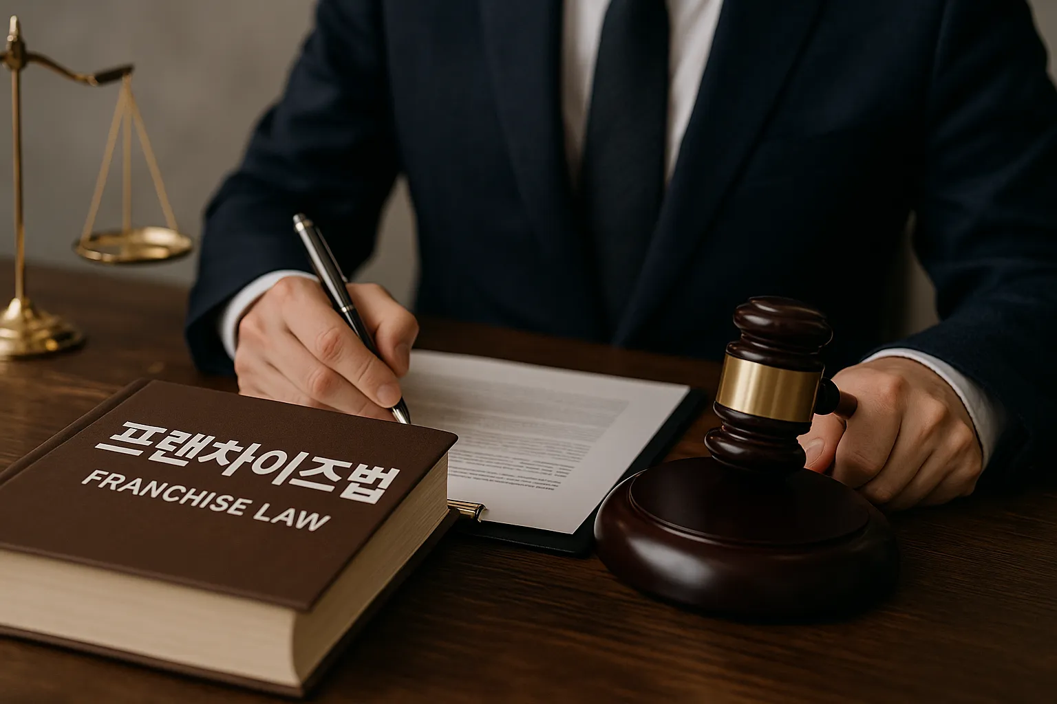 대륜 공정거래변호사 가맹금반환 재판 변론 수립